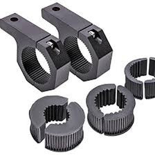 1.65-2.0" Clamp with mounting hole PAIR